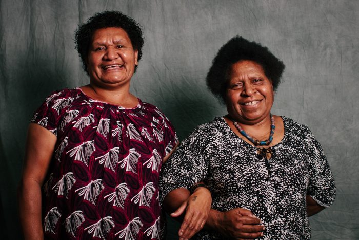 gemma-carr-iwda-2016-827 Brenda Samson and Lilly Be'Soer of Voice for Change. Photo: Gemma Carr