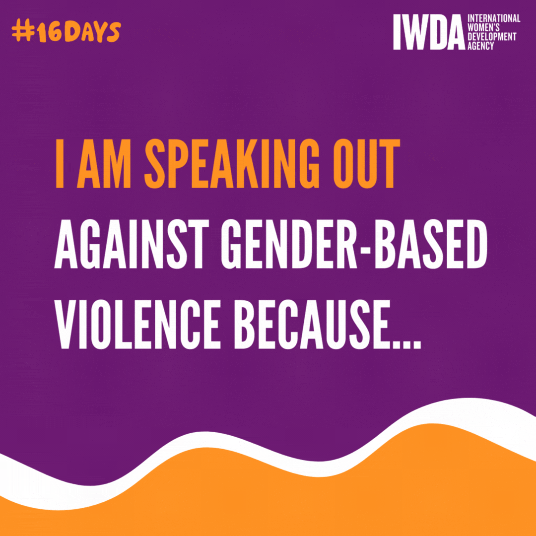 I am speaking out because