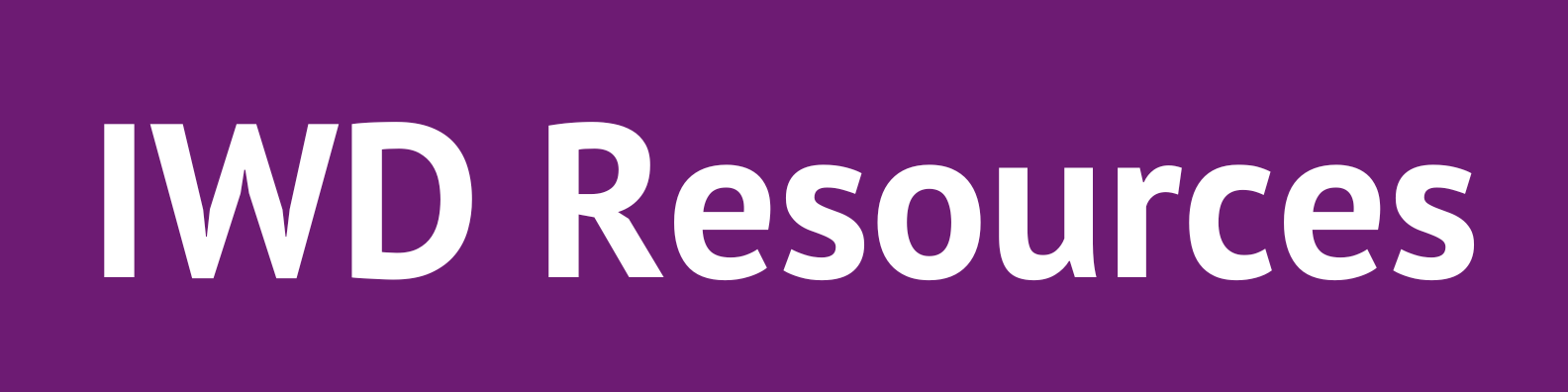 Hyperlinked button that says IWD Resources