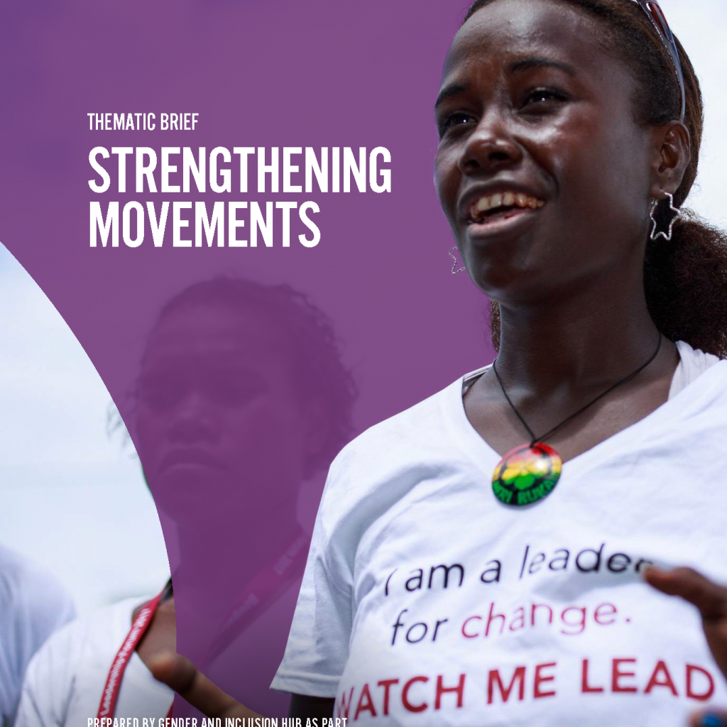 Photo of a woman wearing a shirt that says ' I am a leader for change'