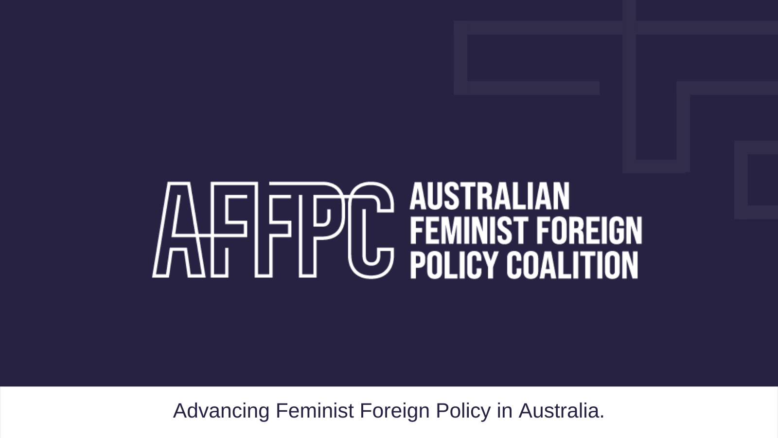What is Feminist Foreign Policy Coalition