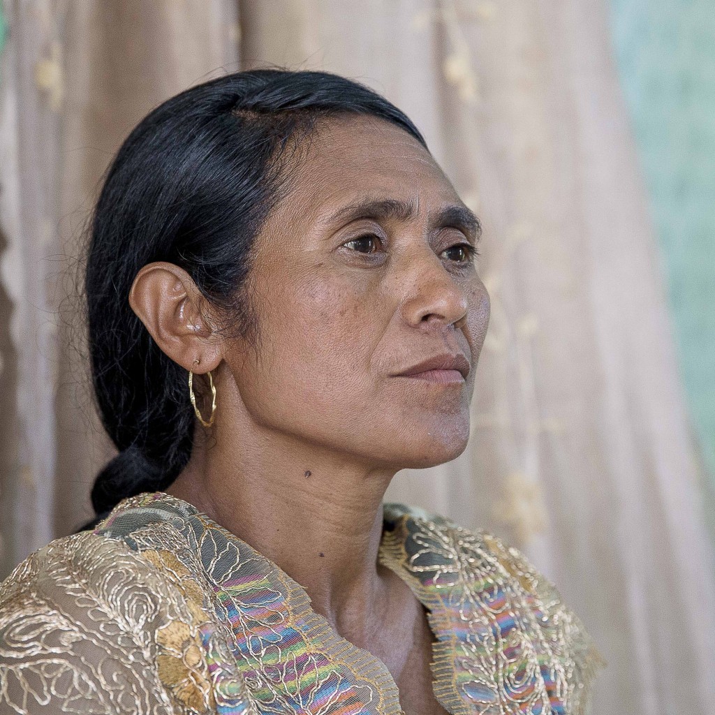 Rita Sarmento, a woman running for Village Chief in Timor-Leste. Photo: Anna E Carlile