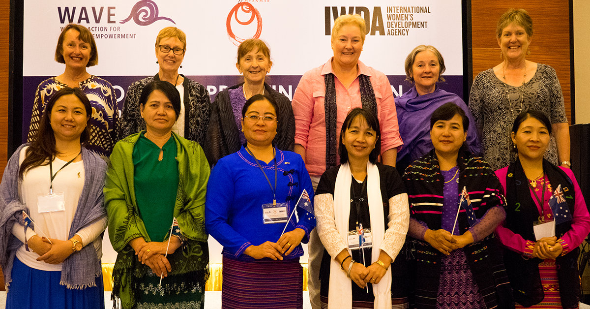 The mentors and mentees together. Photo: Shwe Wutt Hmon