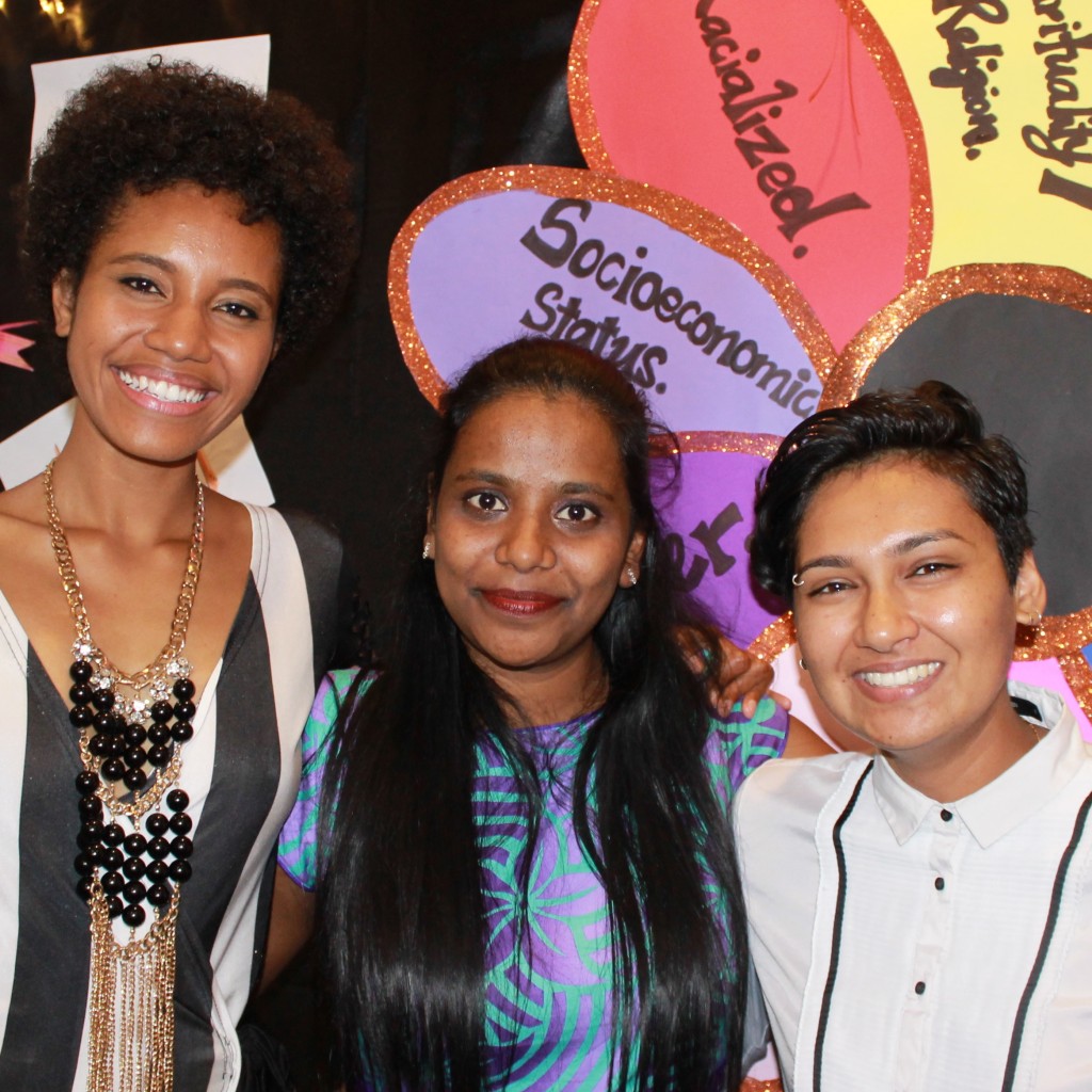 ELF Graduates Lagakali Tavaiqia, Nandni Vandhana, Ashlyn Sheena Lal. Photo: Bronwyn Tilbury