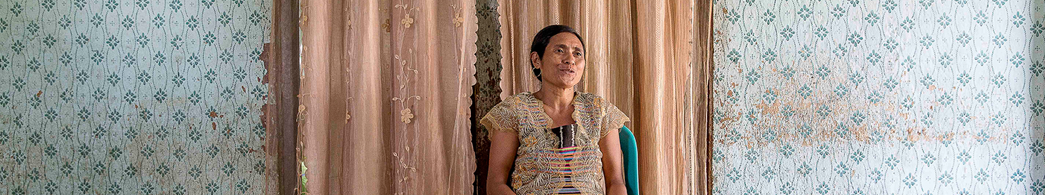 whole page Image of woman in Timor-Leste talking