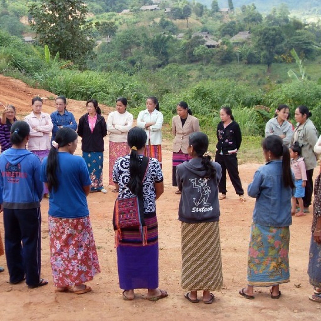 A women's exchange run by Shan Women's Action Network. Photo: Shan Women's Action Network